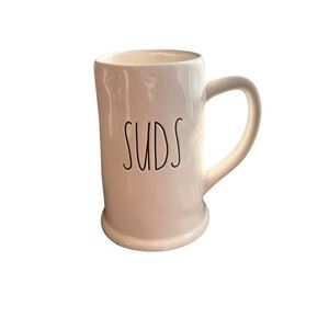 Rae Dunn Cream 'Suds' Mug